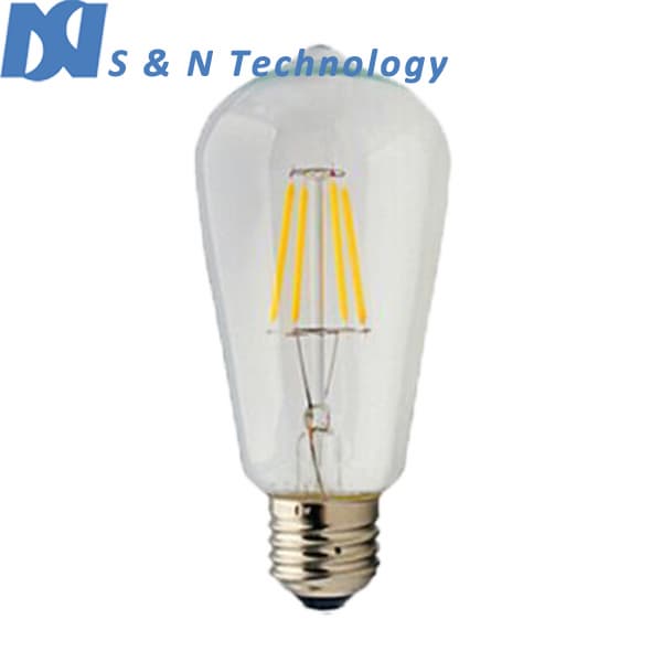 4W 6W B22 LED Filament bulb 360